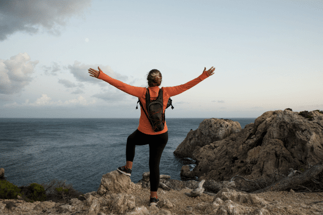 woman enjoying an active life post treatment